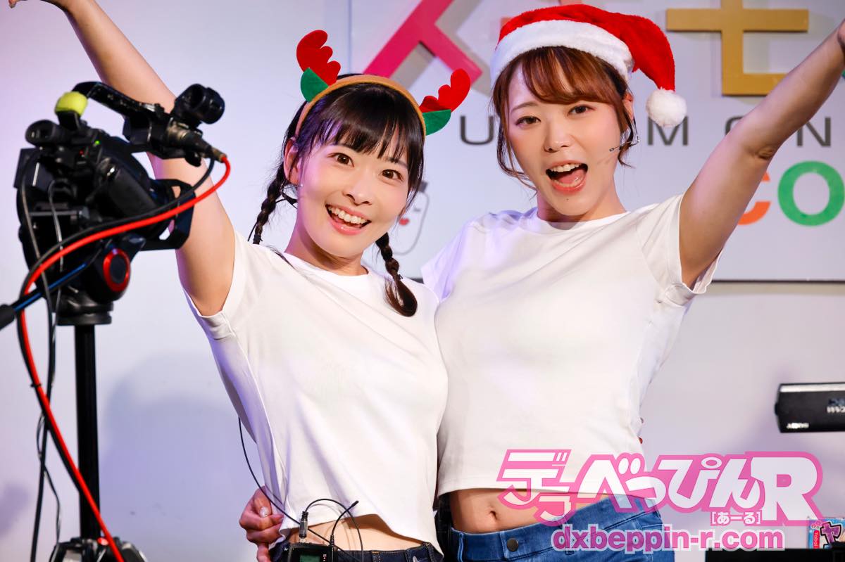 【第1回はらゴエまつりイベントレポート!】原美織&ごえちゃんが「本当に女の子ってこんな感じなんだろうなって思います」と年末に楽しめる極上オナホールを明るく紹介!